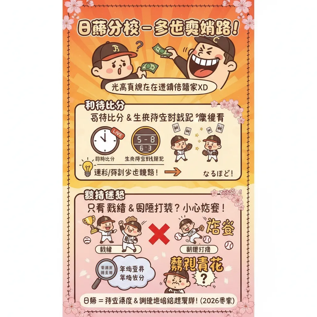 日棒分析：即時比分與先發投手對戰紀錄全攻略