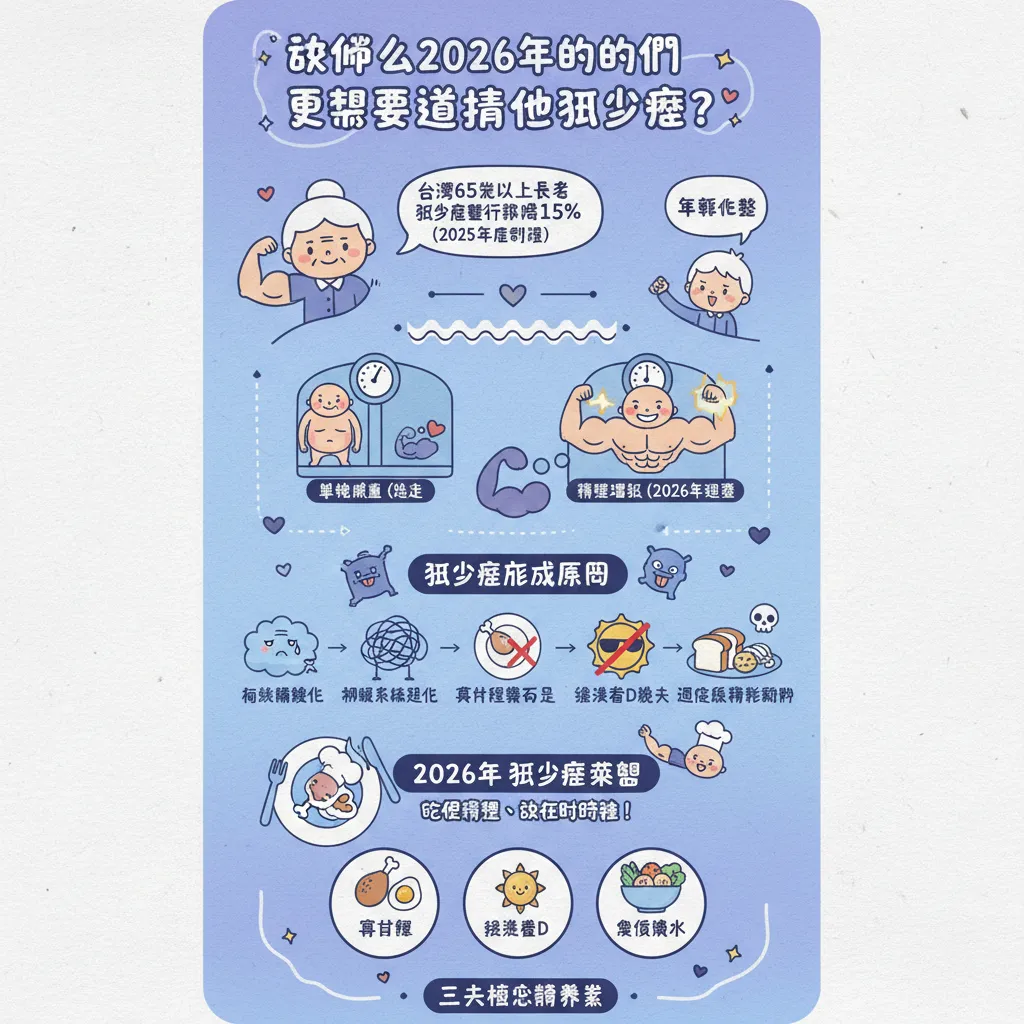 為什麼2026年的我們更需要重視肌少症？