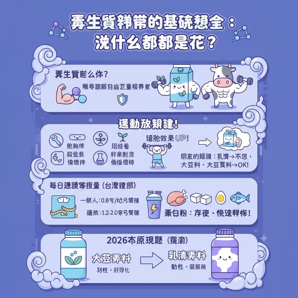 蛋白質補充的基礎概念：為什麼你需要它？